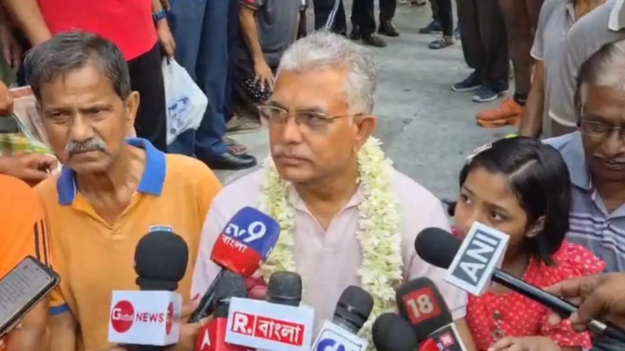 Big claim of dilip ghosh before cabinate meeting
