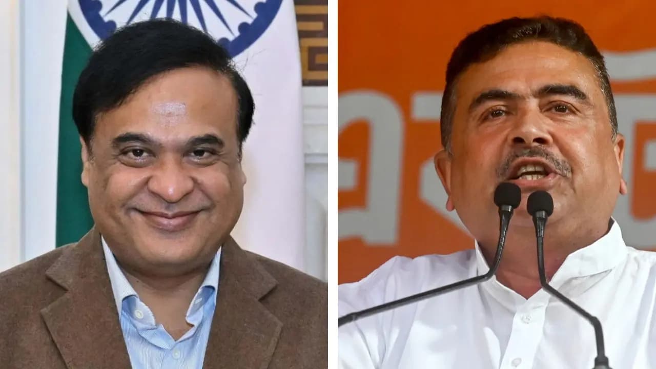 New CM of West Suvendu Adhikari called Assam CM Himanta Biswa Sarma his elder Brother