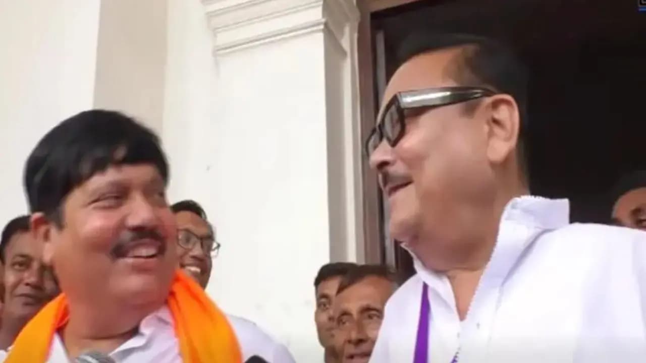 Arjun singh cliamed madan mitra to join bjp anyday