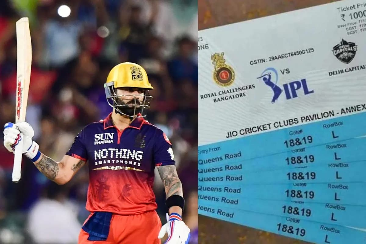 IPL Black Tickets sold for Rs 80,000 for Virat Kohli's RCB game