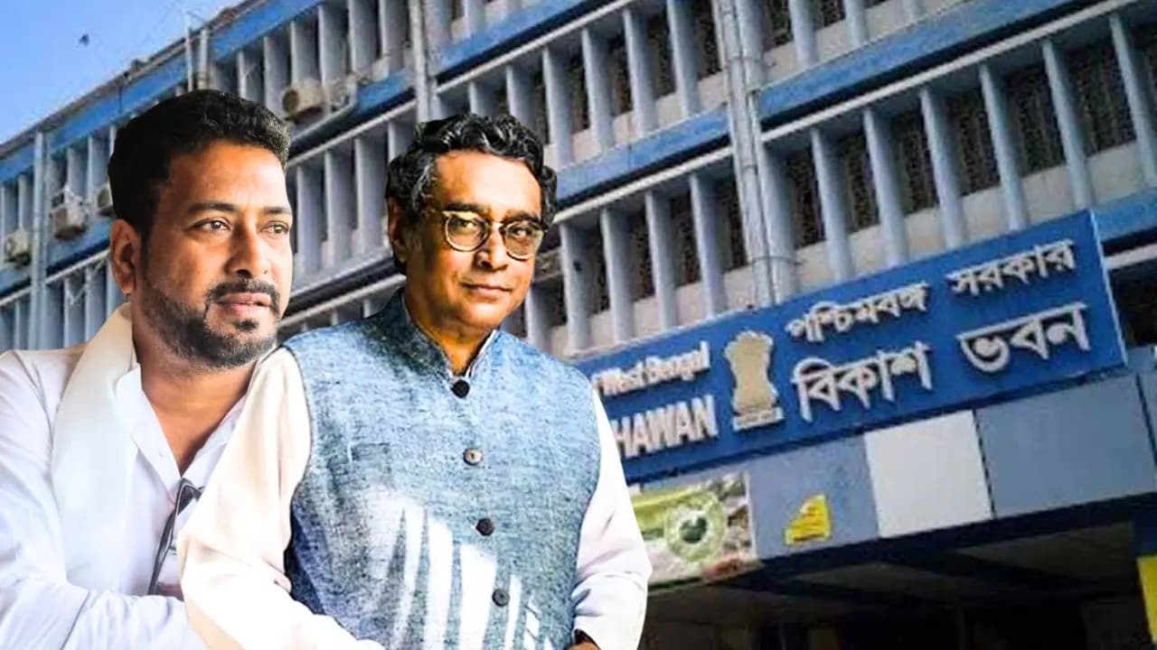 MLA shankar ghosh and swapan dasgupta visits swasthya bhavan