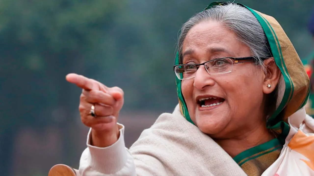 Sheikh Hasina claimed that she is returning to Bangladesh very soon