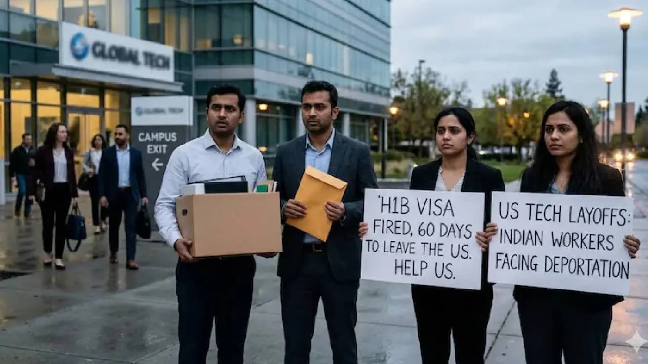 Thousands of Indians face leaving the country due to layoffs in America