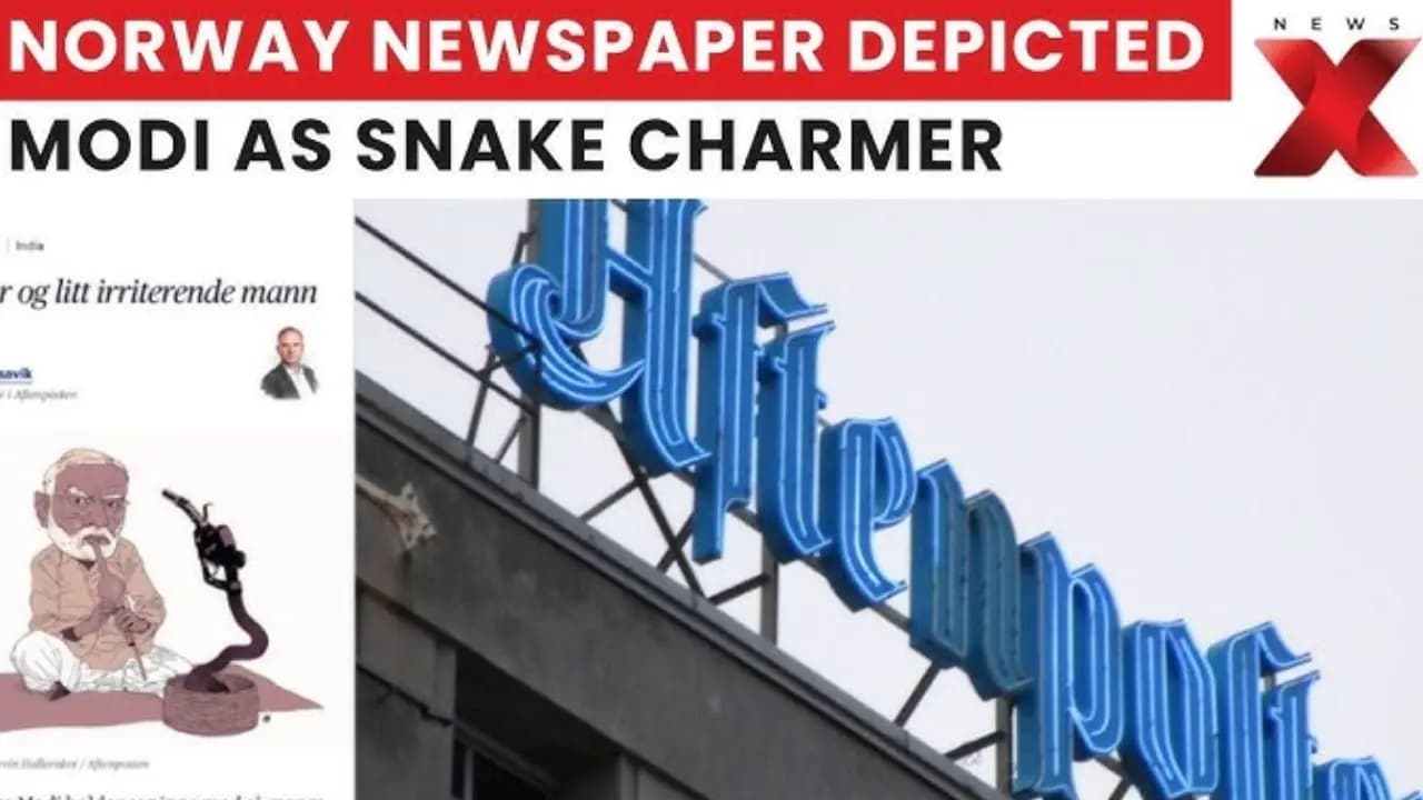 snake charmer modi cartoon sparkes controversy