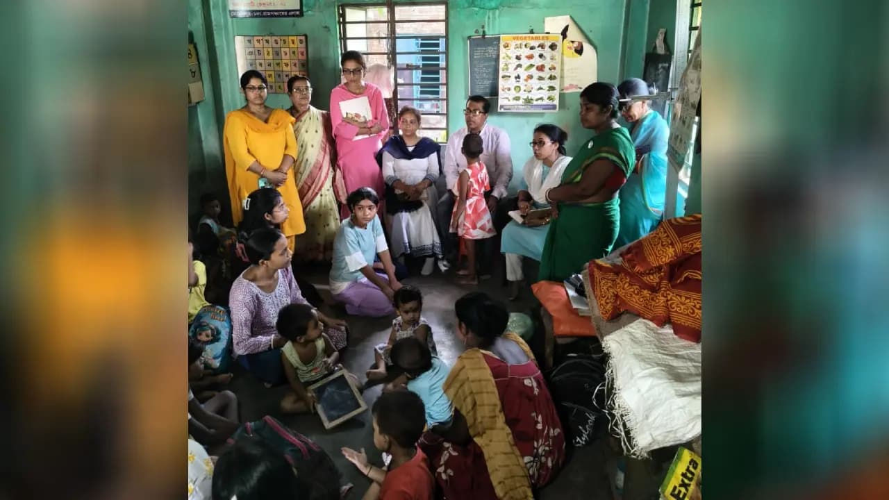 After BJP formed the government NHM staff across the state are hopeful about their future