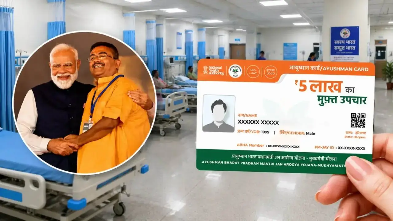 Ayushman Bharat Card In Bengal. Picture: Aajkaal.in