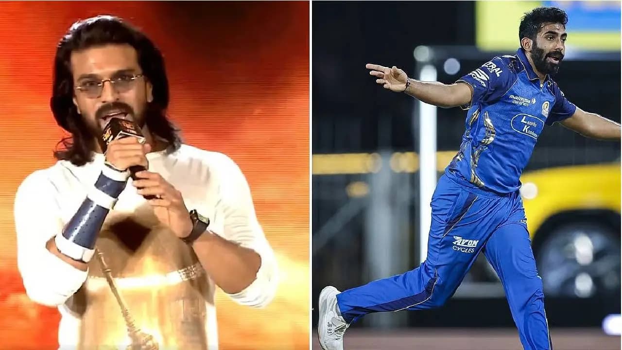 Ram Charan Issues An Apology To Jasprit Bumrah After Calling Him A Footballer On Stage