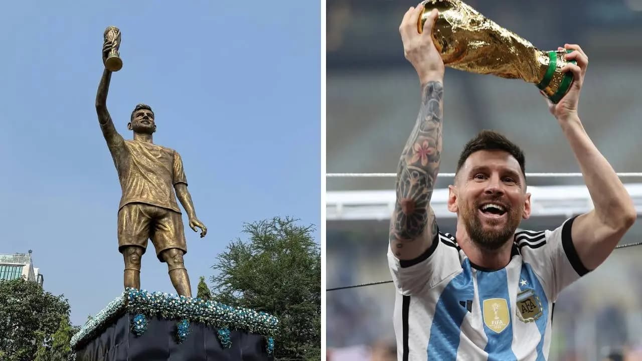 Lionel Messi Statue in Lake town to be demolished