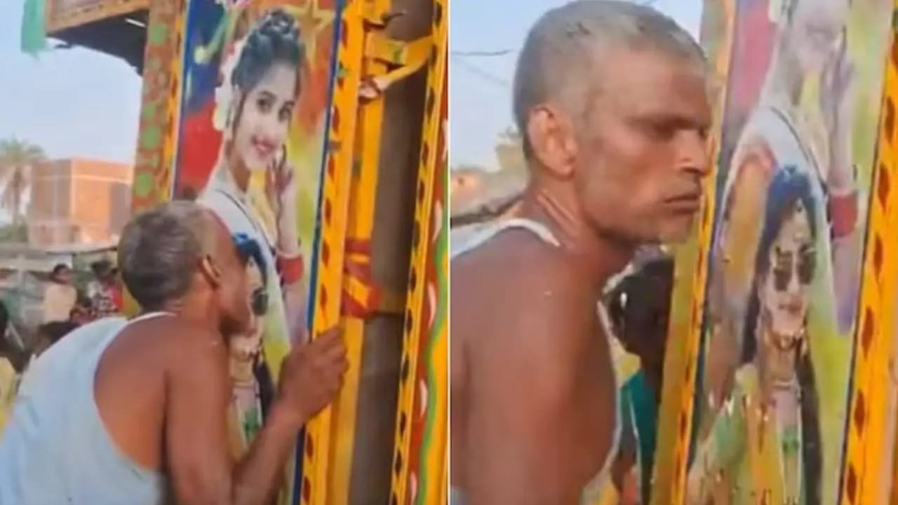 Bihar man performs obscene act with a poster