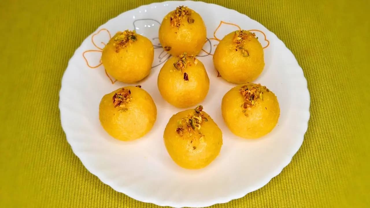 Mango Coconut Laddu
