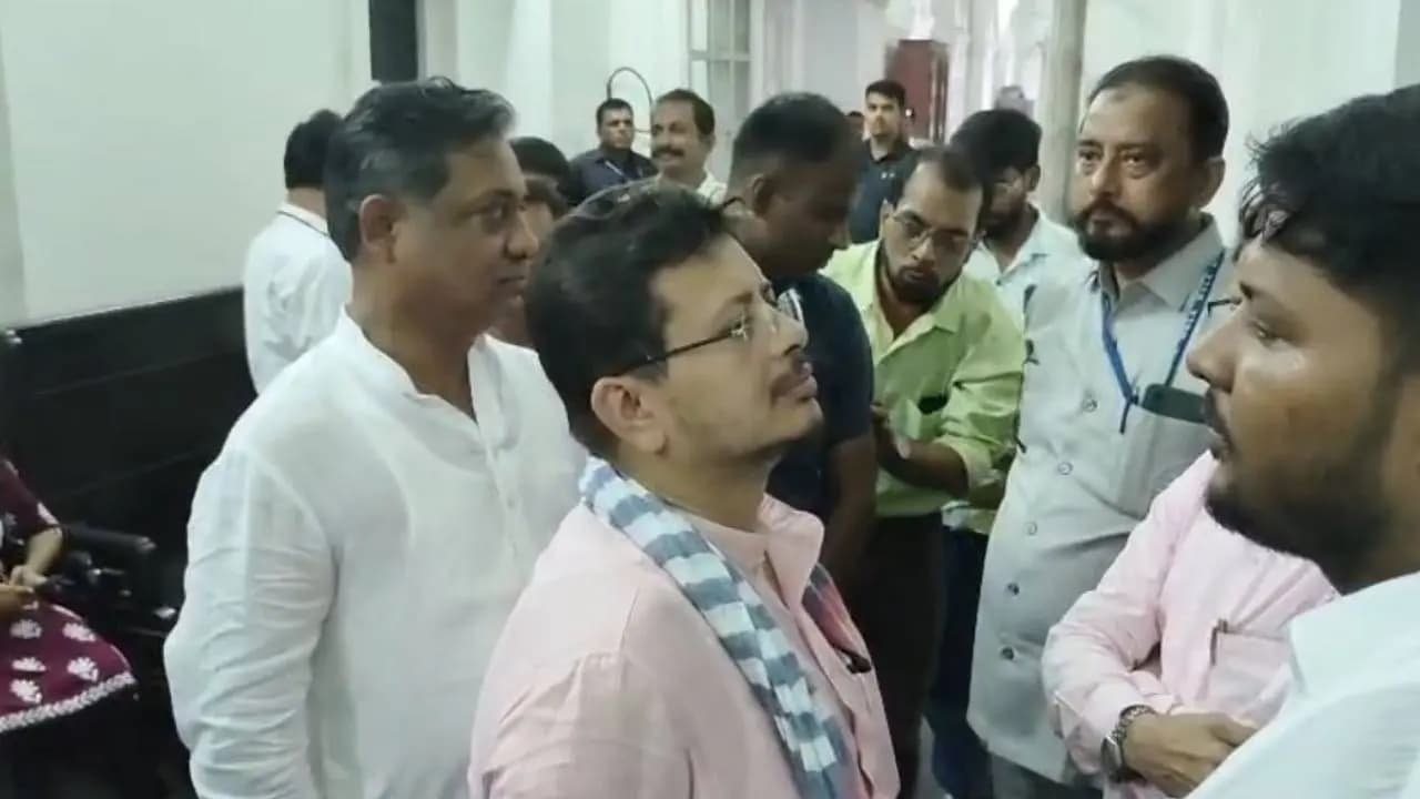 Two Trinamool MLAs met with Subhendu Adhikari in the assembly