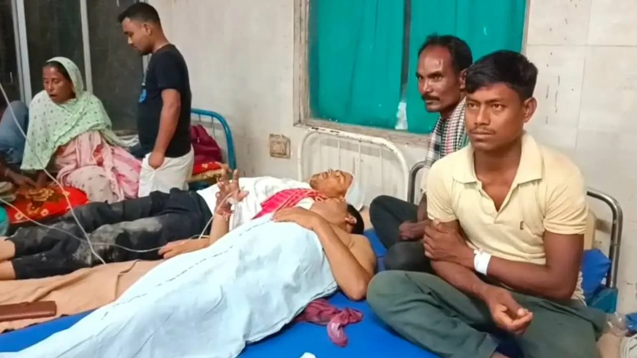 TMC BJP clash over BJP's victory procession in Dinhata