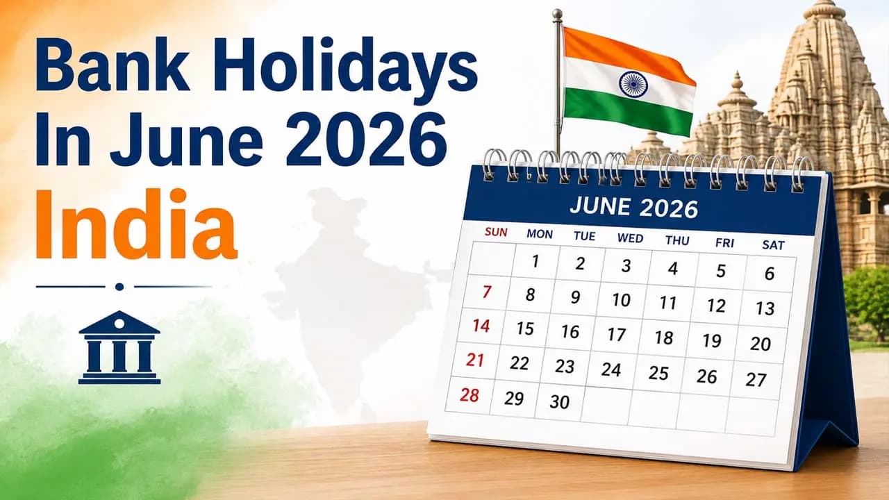 How many bank holidays are there in June 2026 When exactly are they in Bengal Check out the list