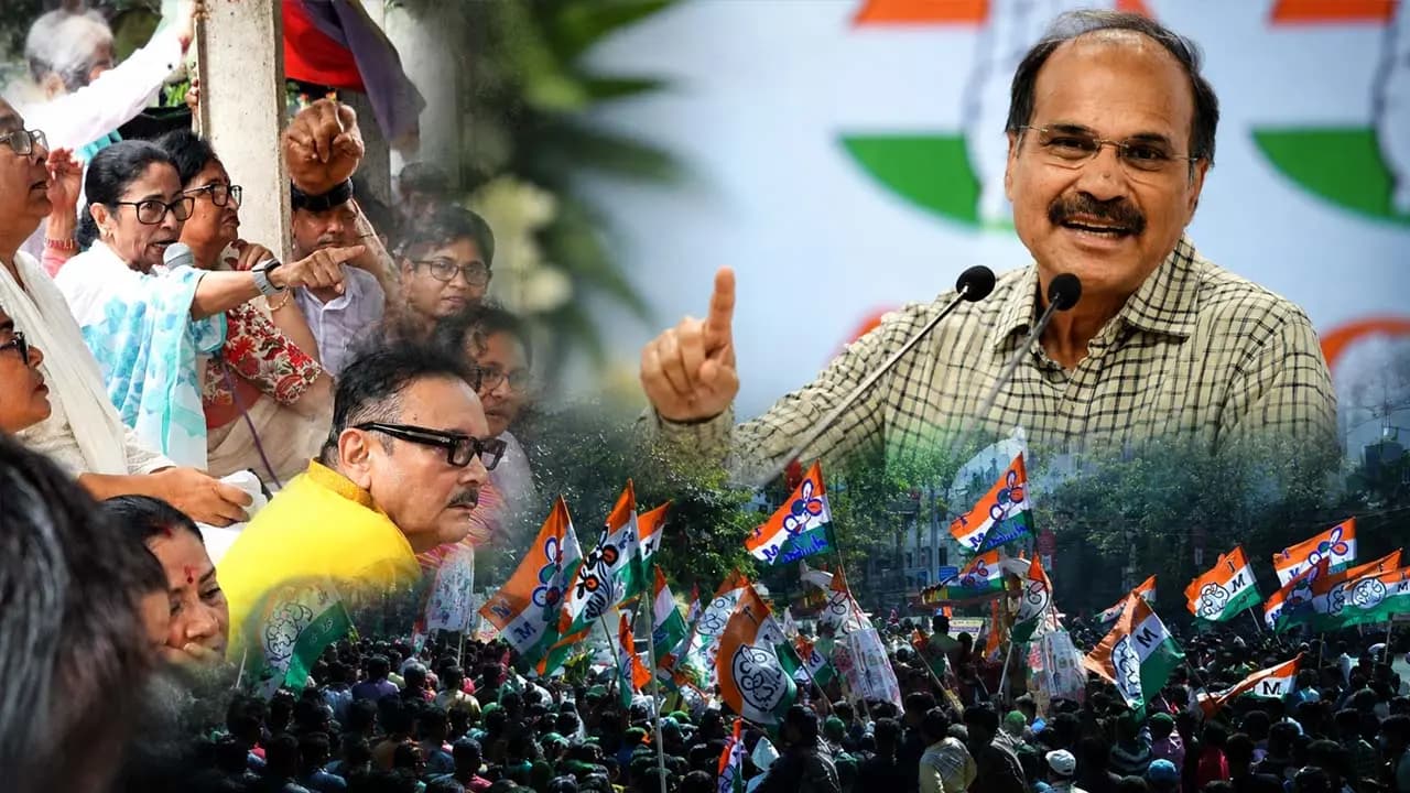 Adhir Chowdhury To TMC Workers