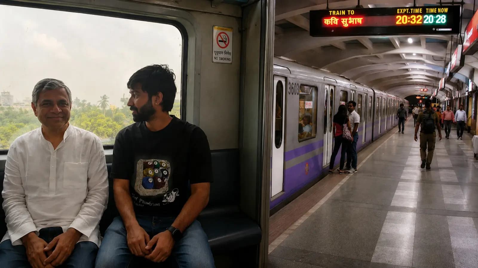 CM Suvendu Adhikari and Rail Minister Ashwini Vaishnaw Announces New generation Trains for Kolkata Metro