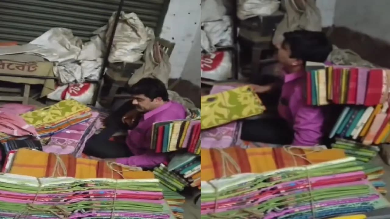 TMC Leader big update: leader hide in pile of sarees police arrested