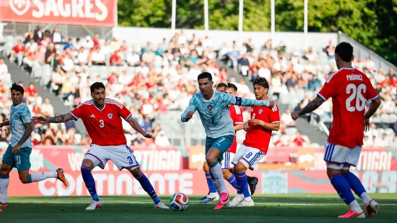 Cristiano Ronaldo denied red card drama as Portugal overcome Chile ahead of World Cup 2026