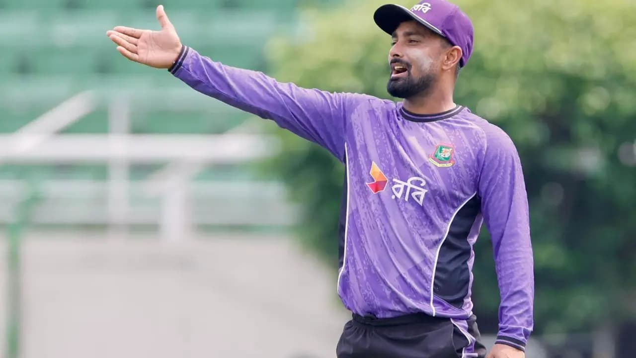 Litton Das claimed that Mohammad Rizwan did not shake hands with Bangladesh players after series defeat