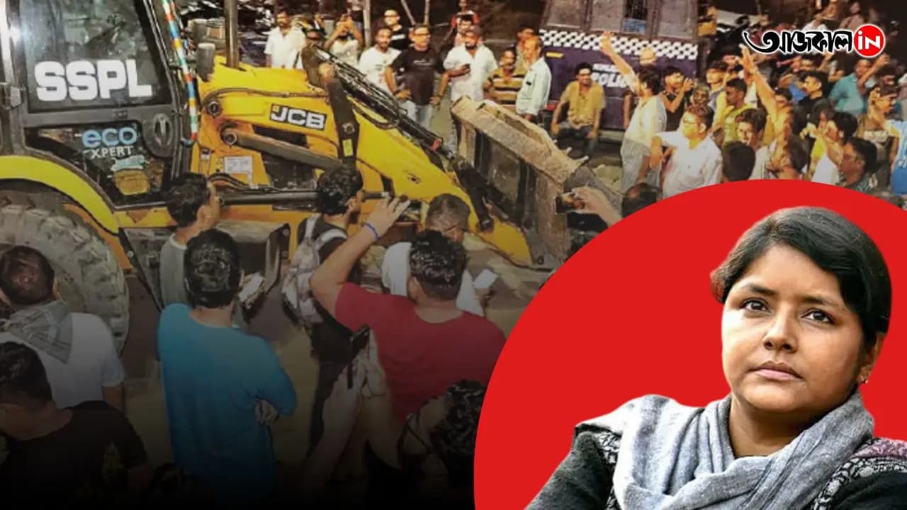 Minakshi Mukherjee exclusive reaction Jadavpur Station Market hawkar eviction issue