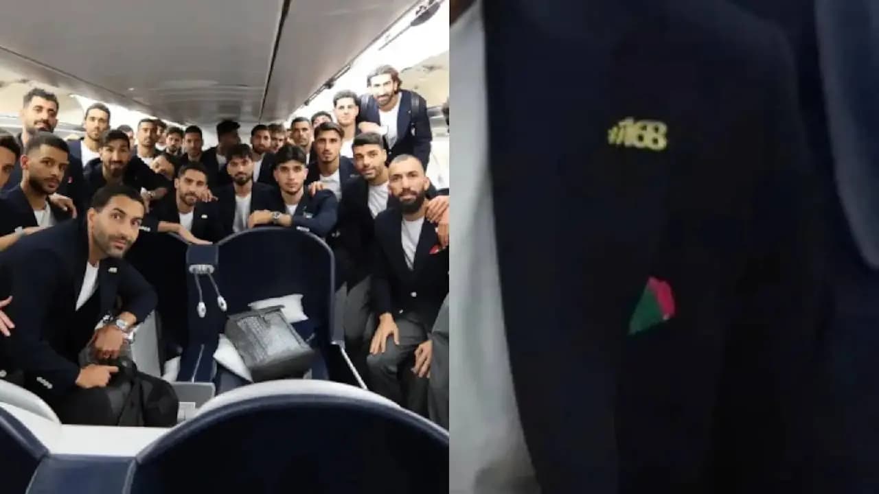 Iran Team Send Clear Message Ahead Of World Cup by Wearing this Special Badges