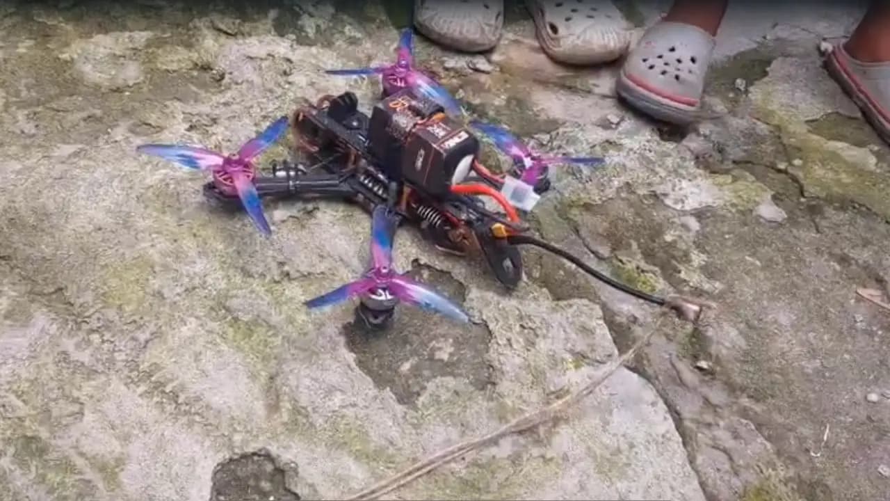 Mysterious drone recovered from Chicken s neck in Siliguri