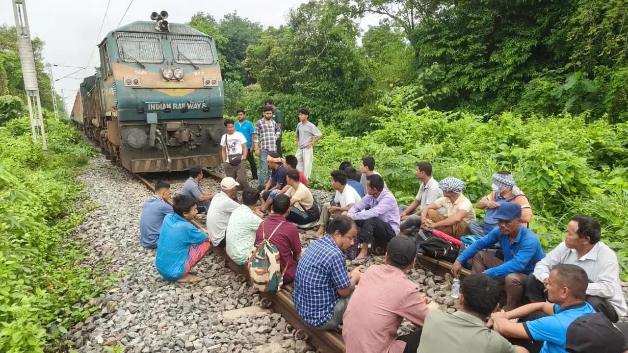Normal life in Tripura disrupted due to rail blockade