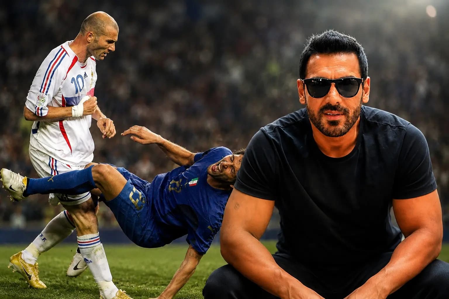 John Abraham Once Revealed He Witnessed Zinedine Zidane s Fifa World Cup 2006 Iconic Headbutt From From The Stadium