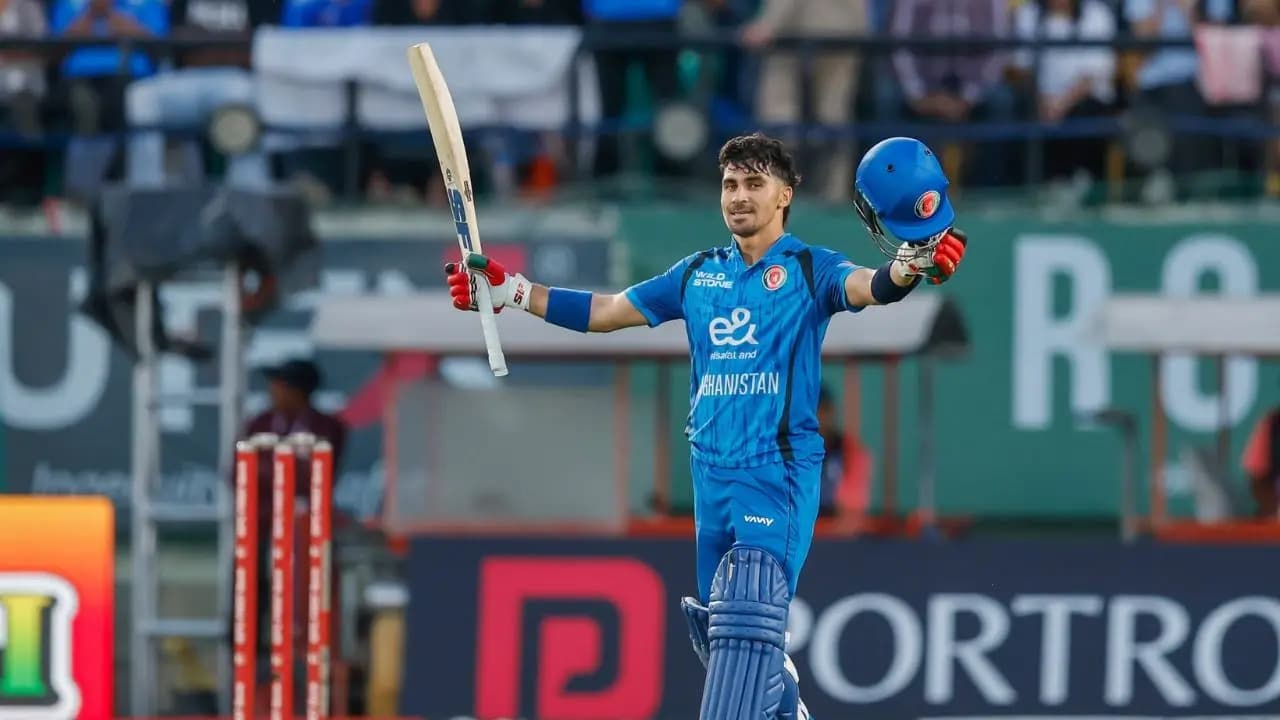 India vs Afghanistan: Rahmanullah Gurbaz lit up the skies of Dharamsala with a lightning quick hundred