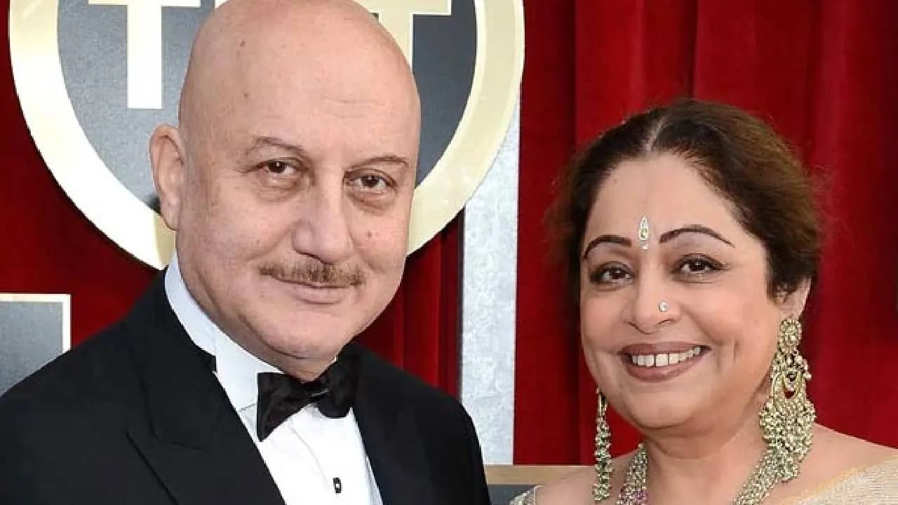 Anupam Kher s Heartfelt Birthday Wish for Wife Kirron Kher Celebrates 41 Years of Marriage