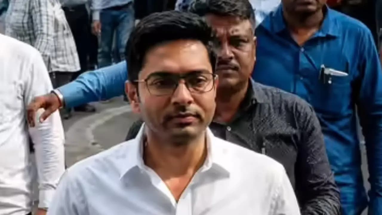 Abhishek Banerjee came out of the CSO after the marathon questioning