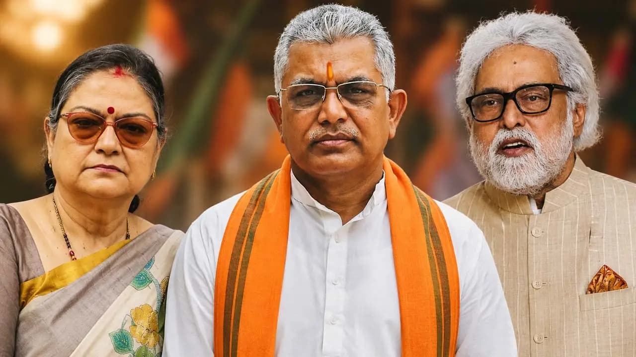 TMCs rebel MPs join the NCPI was it all pre-planned Dilip Ghosh gives a calculated response