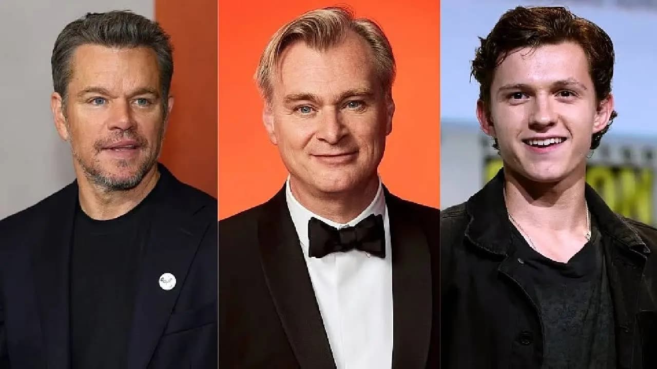 Christopher Nolan Matt Damon And Tom Holland All Set To Storm Mumbai For The Odyssey Premiere