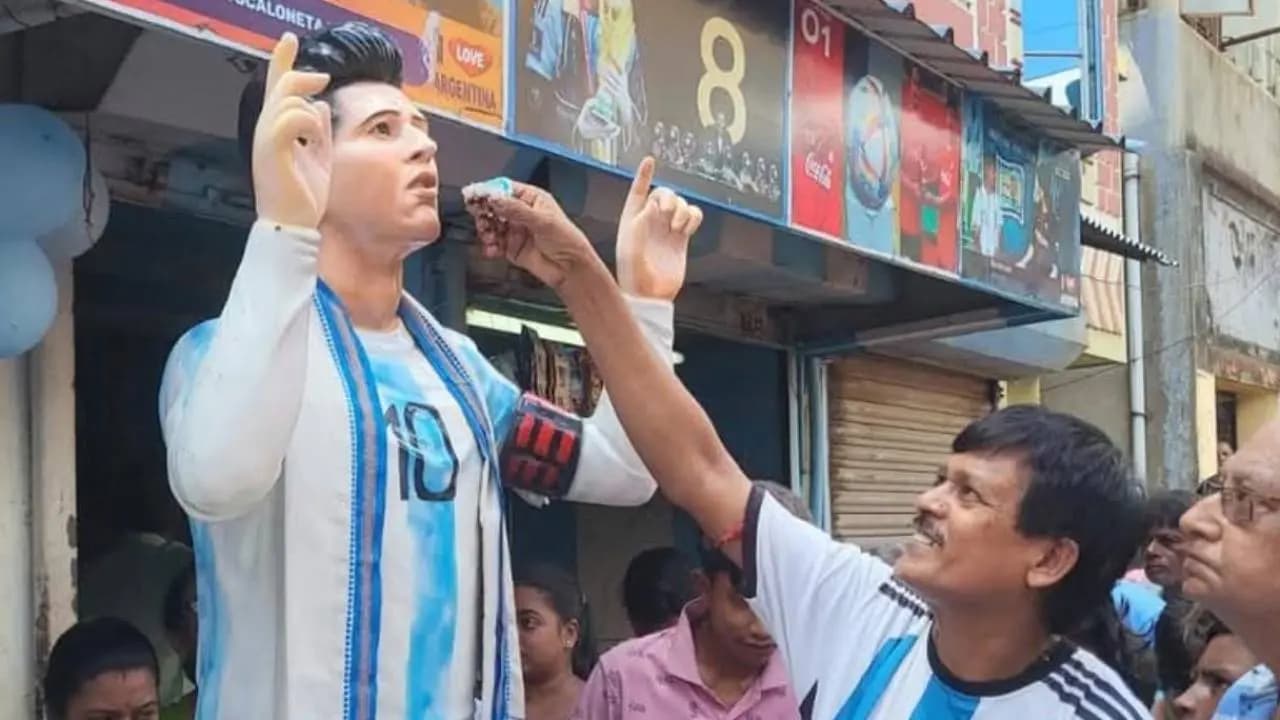 Ripples of Lionel Messi hatrick in the world cup football touched his fan differently
