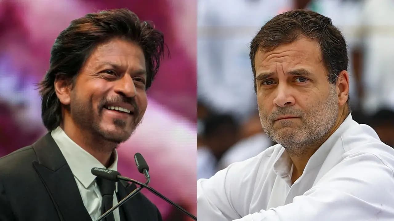 When Shah Rukh Khan Schooled Politicians: Shah Rukh Khan s Old Epic Reply To Rahul Gandhi s Question Breaks The Internet