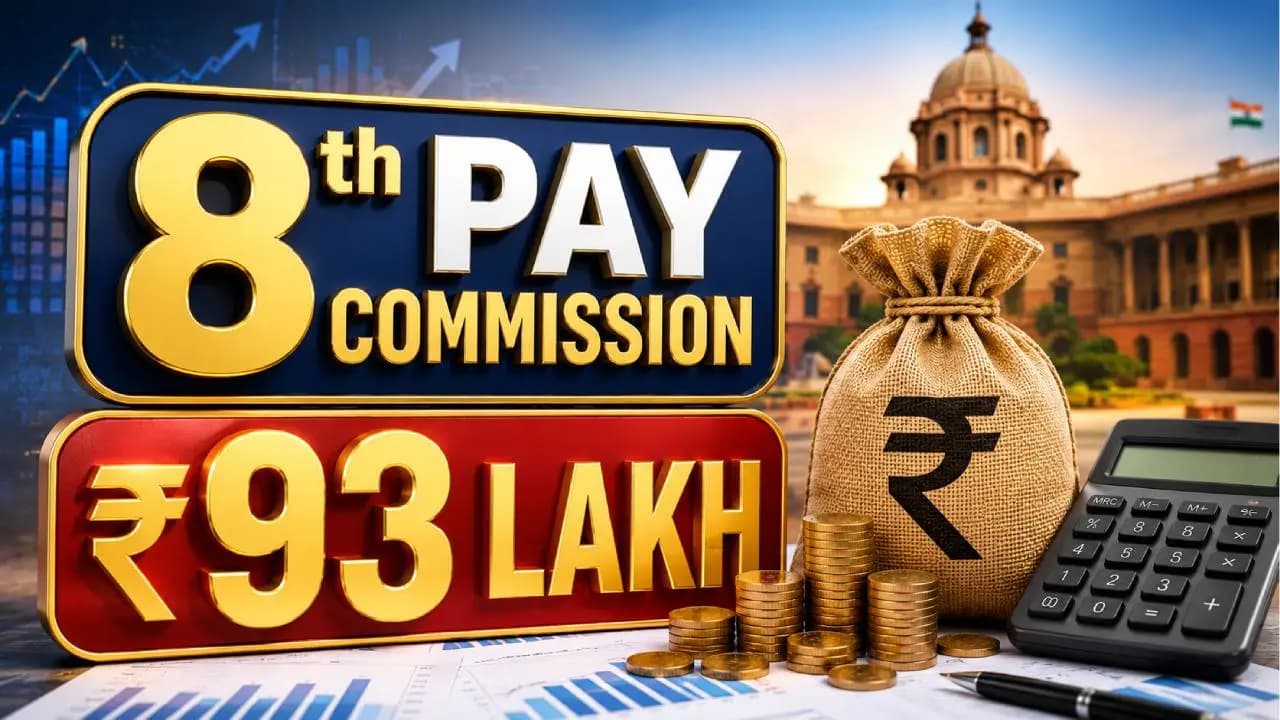 8th Pay Commission: Delay May Result in Arrears Worth 93 Lakh for Top Officials