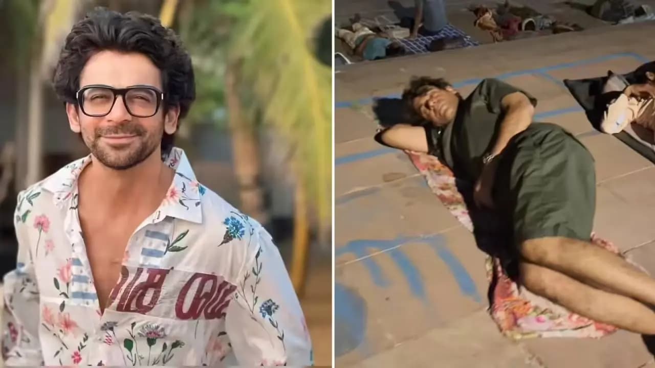 Sunil Grover Spotted Sleeping On Pavement At A Riverfront And Captions Post Taare Zameen Par