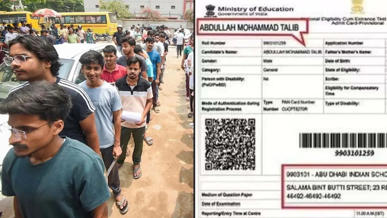 Re-NEET UG Confusion: Student from Nagpur exam centre in Abu Dhabi NTAs gross negligence exposed again ahead of Re-NEET UG 2026