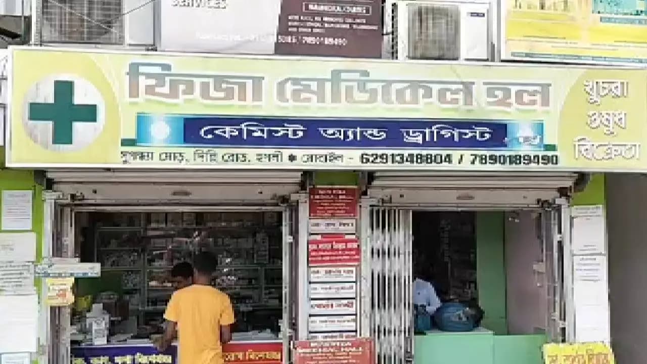 Five shops were burgled in succession in a single night in the Sugandha More area of Polba, Hooghly
