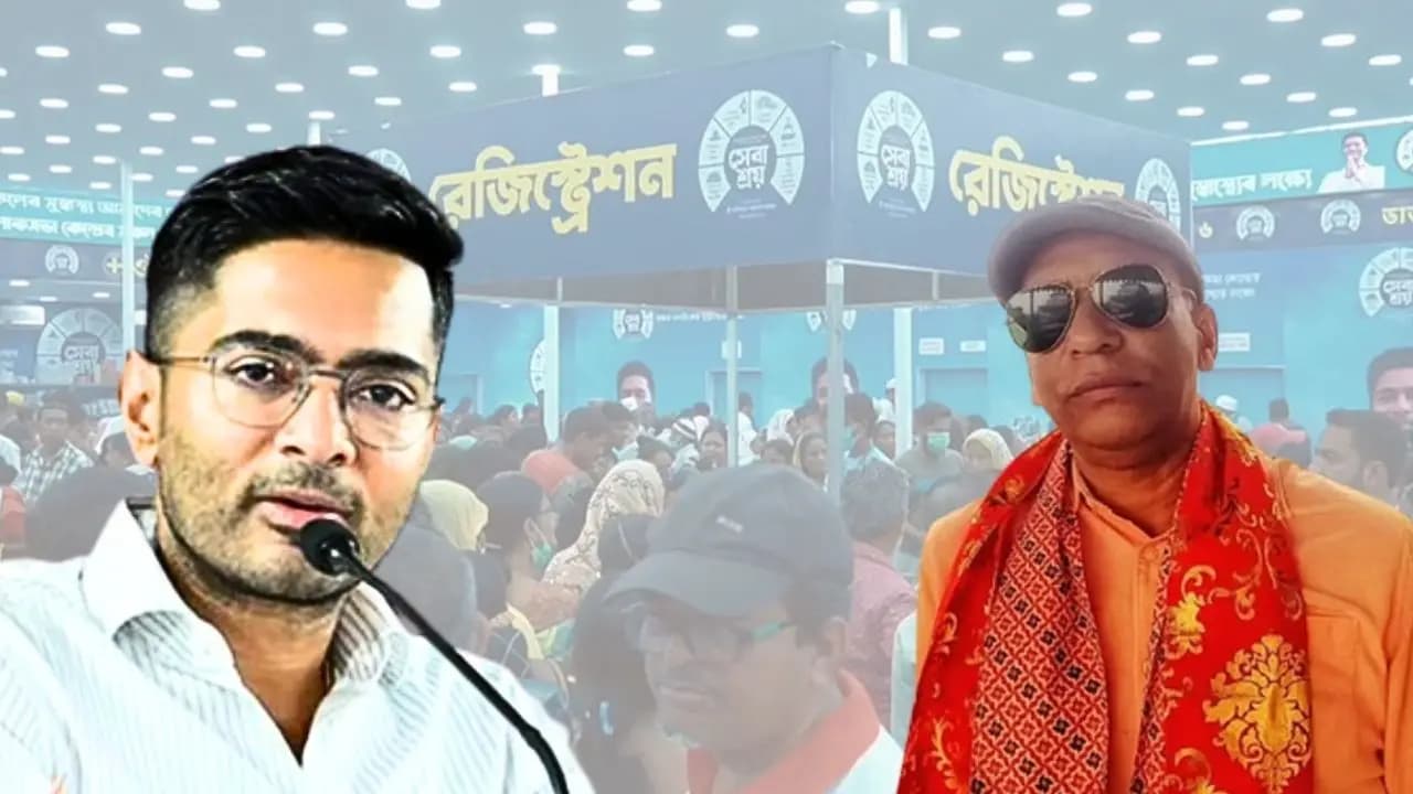 Sebaashray Big Update: ABHIJIT DAS BOBBY attacks abhishek banerjee on Sebaashray camp at diamond harbour
