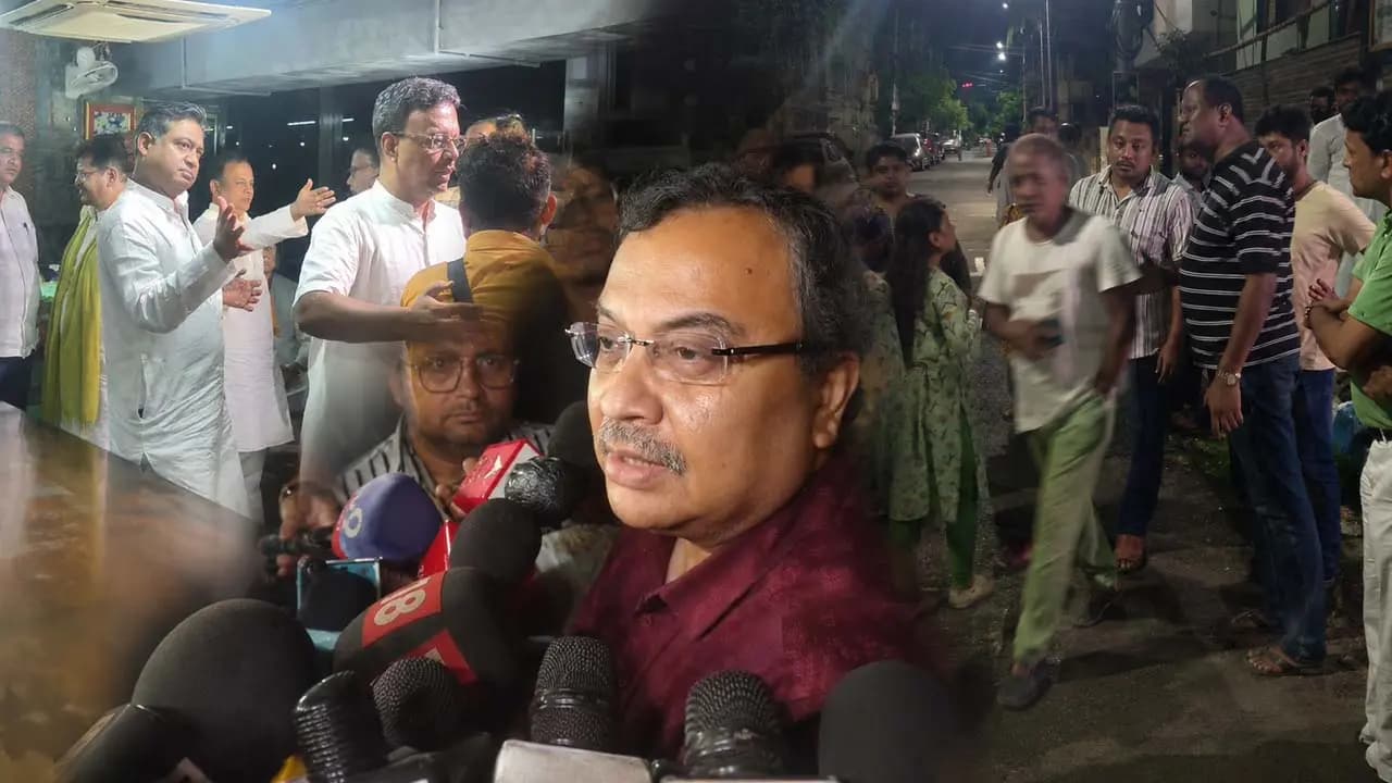 Kunal Ghosh At Metropolitan TMC Office