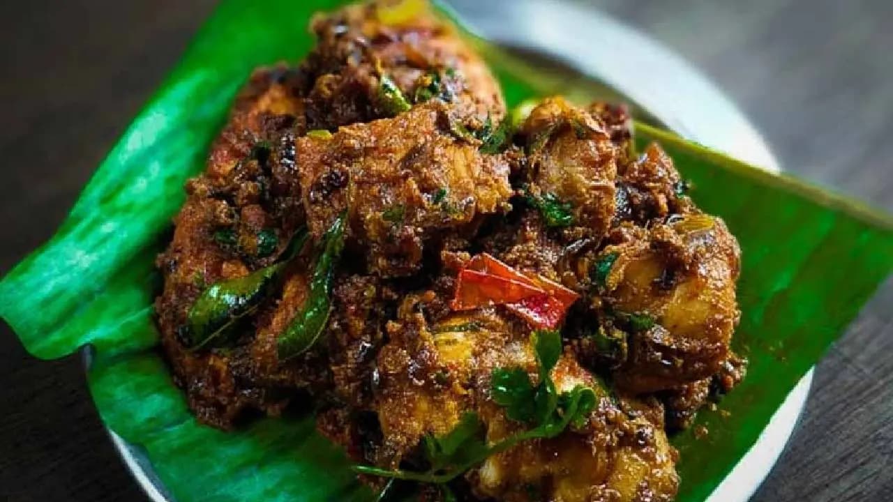 Shal Pata Pora Chicken recipe