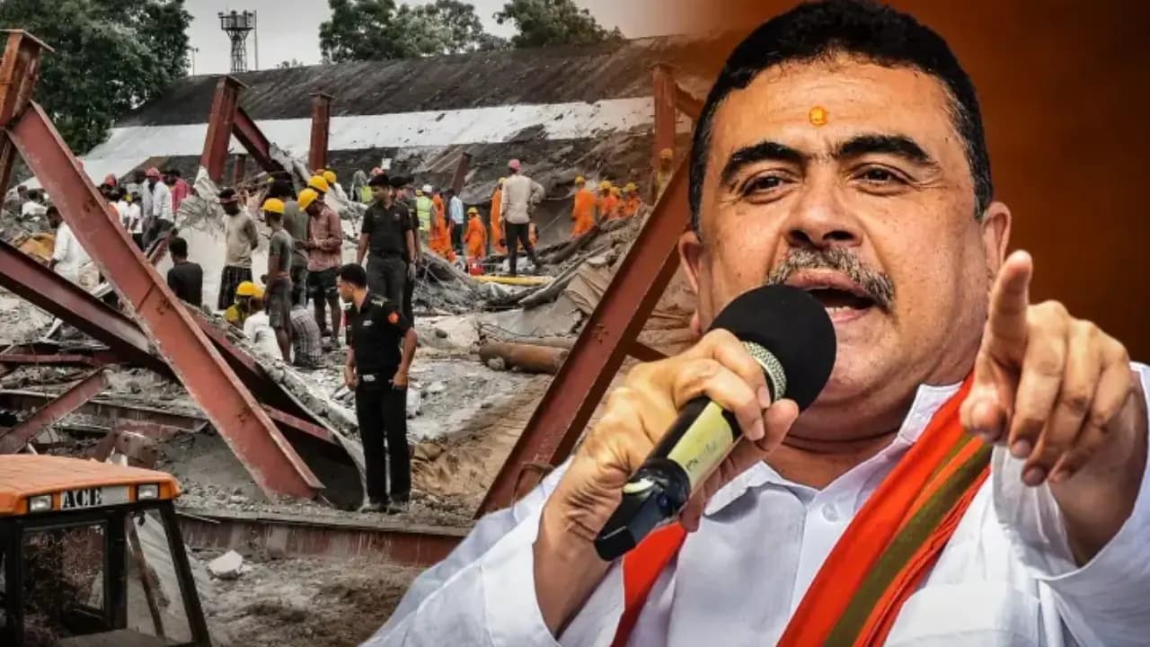 taratala building collapse: tomorrow at Nabanna cm suvendu will give financial aid to the families of the dead and injured