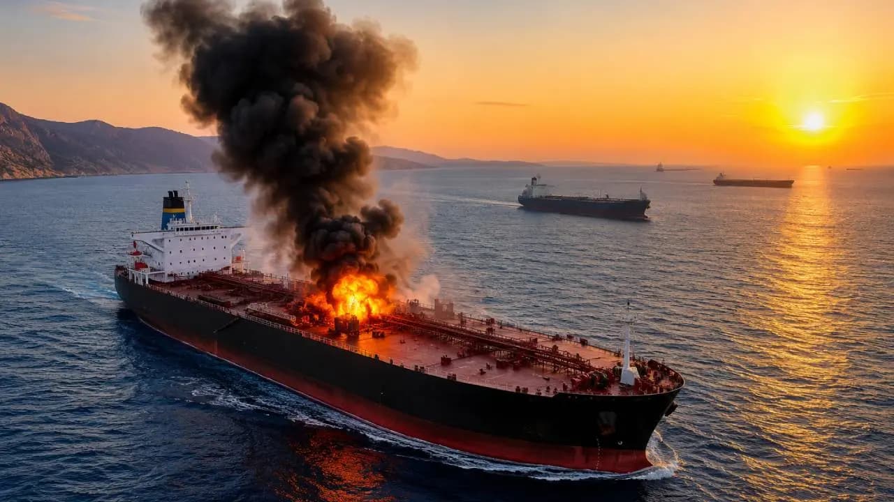 Fresh Tanker Attack in Strait of Hormuz Raises Fears Over Global Oil Supply