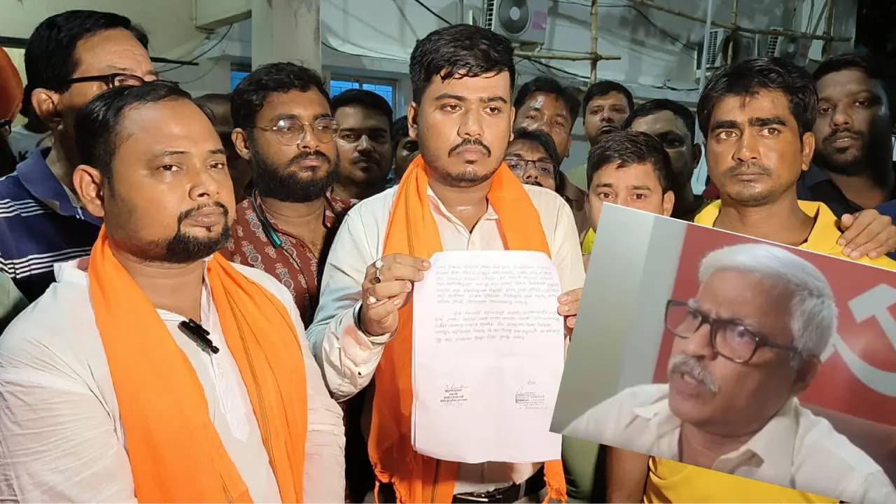 BJP Files FIR Against Sujan Chakraborty and Three Others Over Alleged Provocation in Baruipur Murder Case