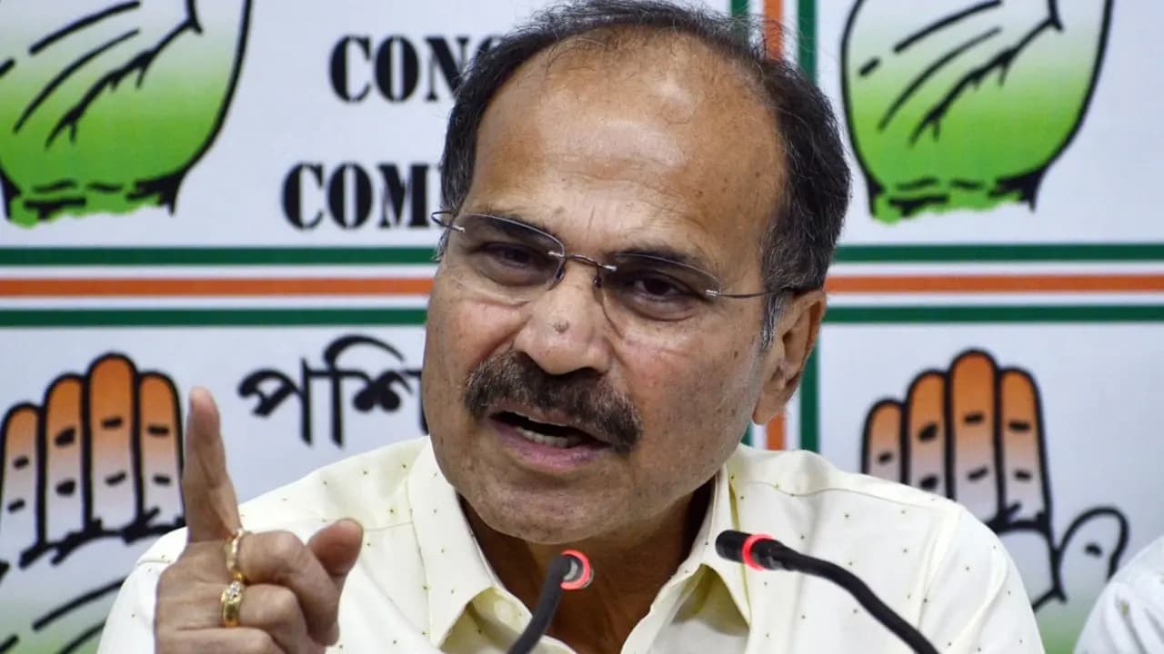 Former MP and congress leader Adhir Chowdhury s security has been reduced from Y category to X Category