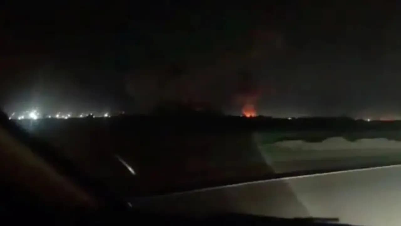 just after khamenei body buried fresh explosions heard in iran