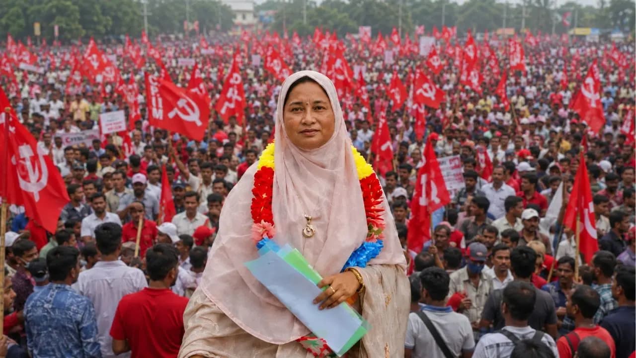 dhualuri gram panchayat in murshidabad won by cpim