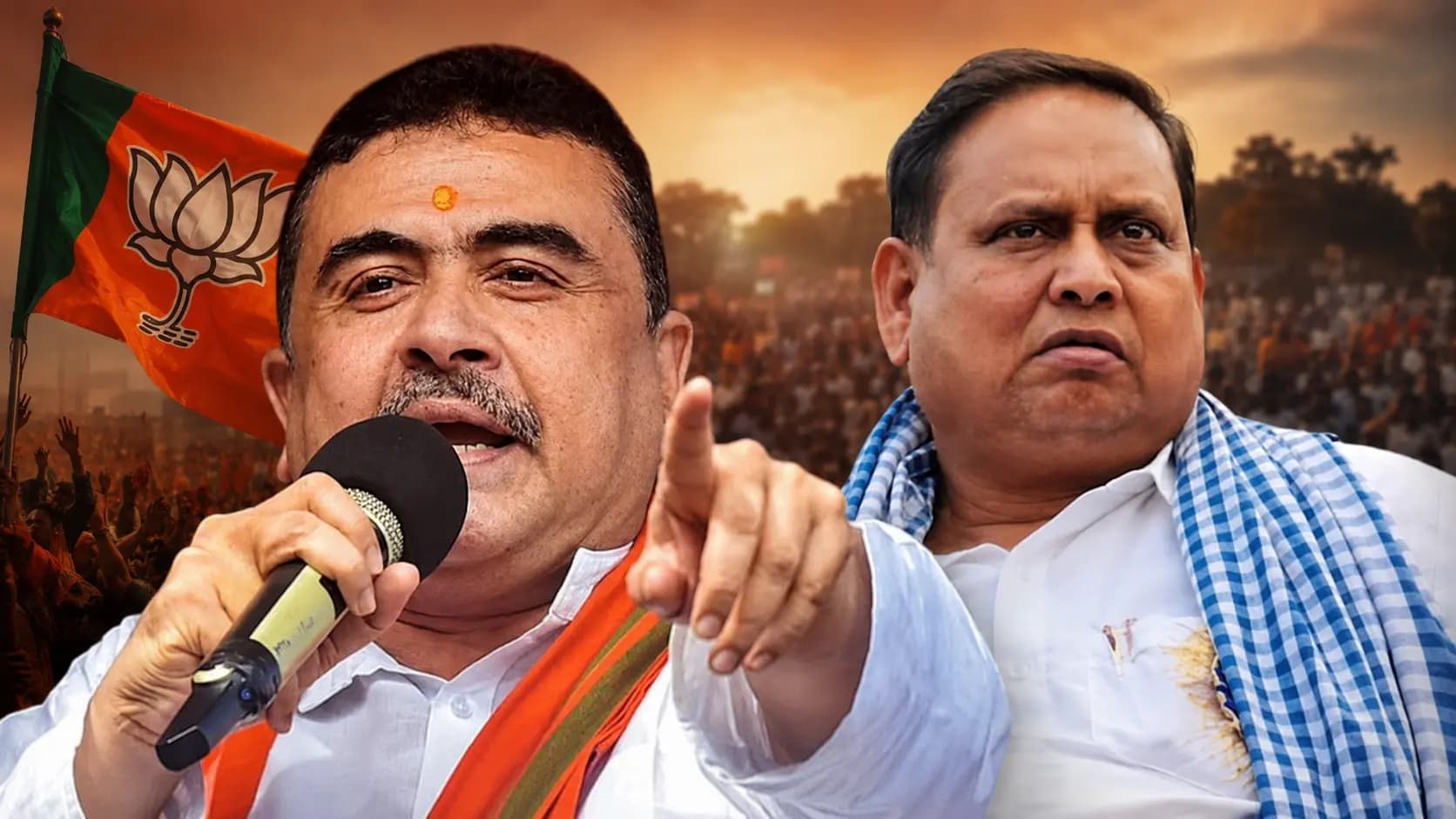 Suvendu To Humayun: CM Suvendu Adhikari delivers a stern message to Humayun Kabir once again from Rejinagar
