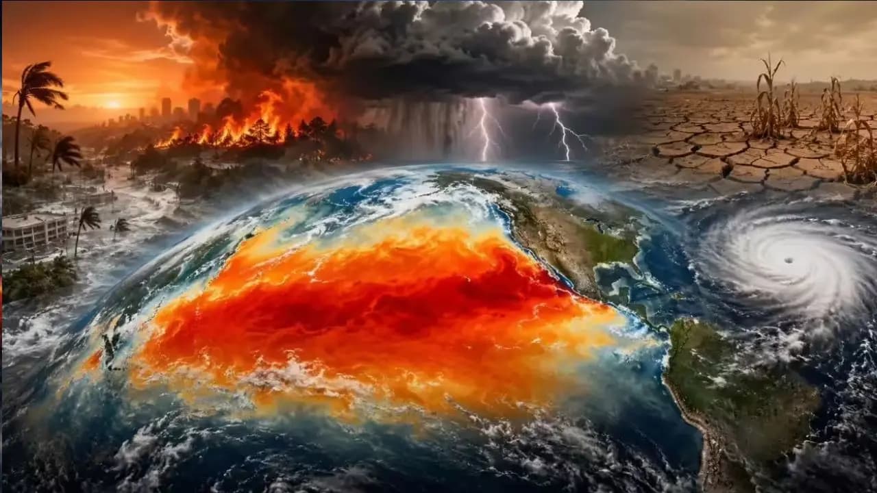 Super El Nino 2026 noaa warning record heatwave climate change