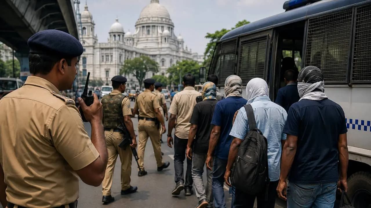 Kolkata Police Begins Major Drive Against Illegal Immigrants with New Special Task Force